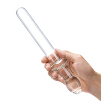 Glas Classic 9.25 in. Smooth Dual-Ended Glass Dildo