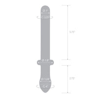 Glas Classic 9.25 in. Smooth Dual-Ended Glass Dildo