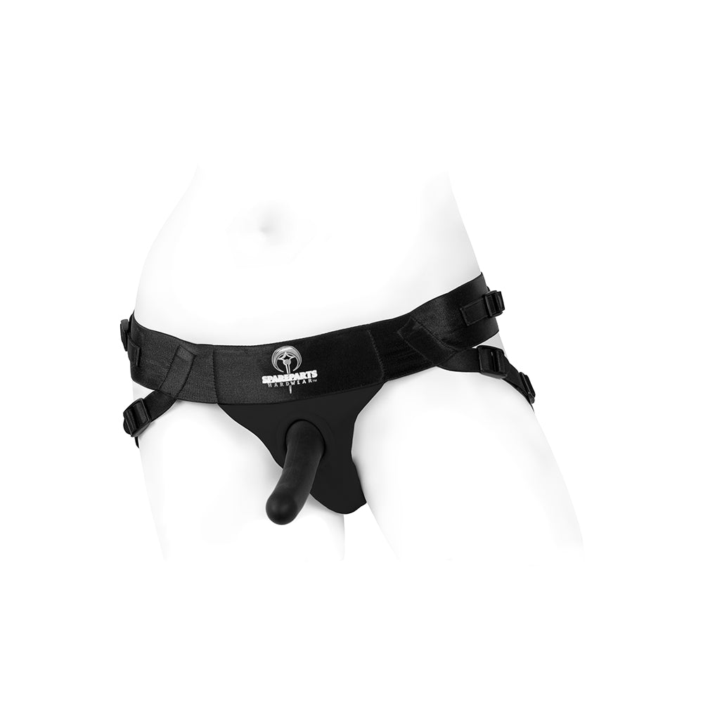 SpareParts Joque Double Strap Harness Black Size A