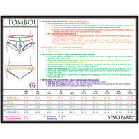 SpareParts Tomboi Nylon Briefs Harness for Intimate Play