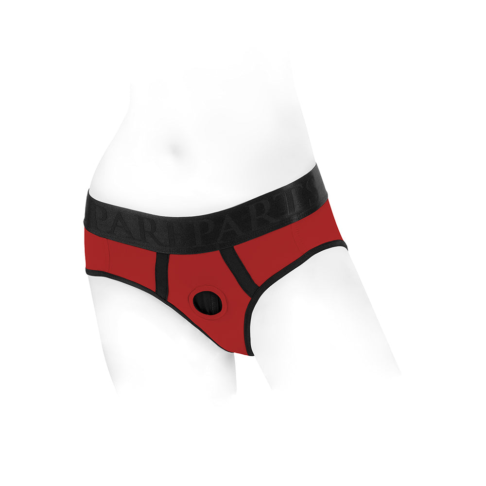 SpareParts Tomboi Nylon Briefs Harness for Intimate Play