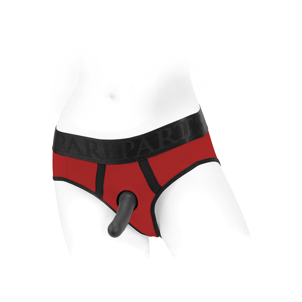 SpareParts Tomboi Nylon Briefs Harness for Intimate Play
