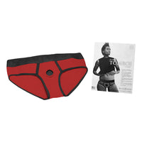 SpareParts Tomboi Nylon Briefs Harness for Intimate Play