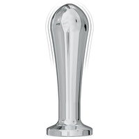 Nasstoys Ass-Sation Remote Vibrating Metal Anal Bulb Silver