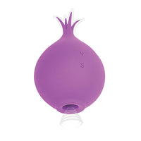 Princess Clit-Tastic Suction Tickler Rechargeable Silicone Vibrator Lavender