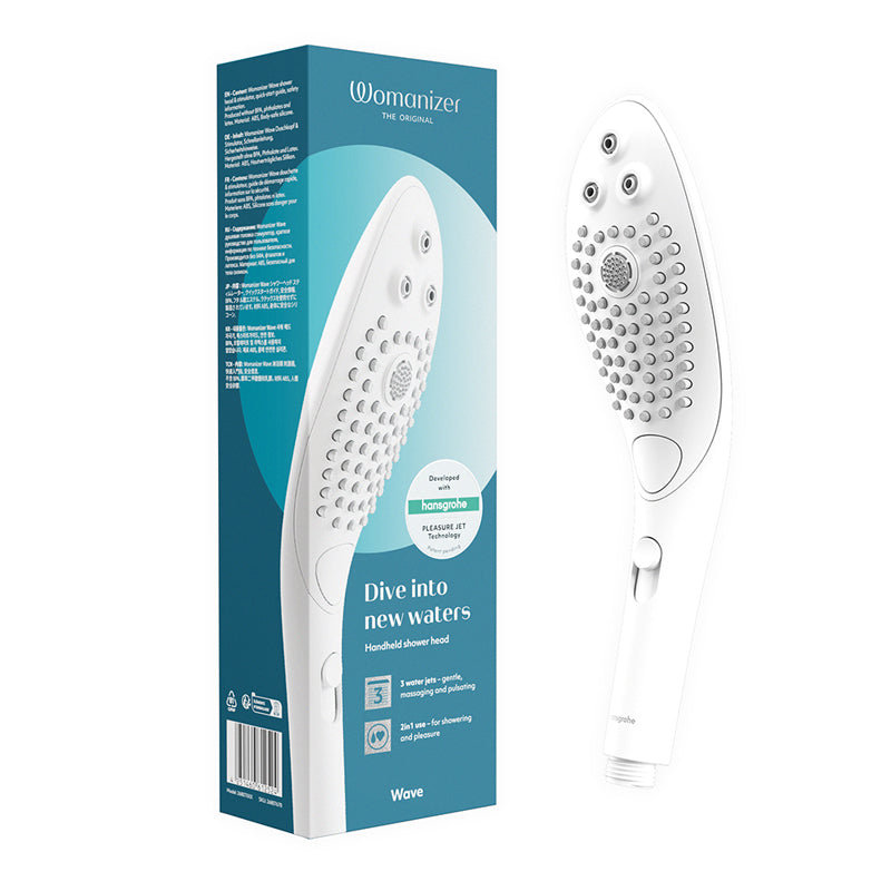 Womanizer Wave Shower Head Masturbato Wh