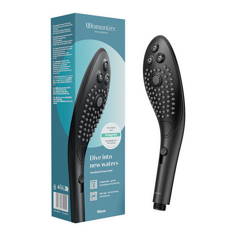 Womanizer Wave Shower Head Masturbate Bk