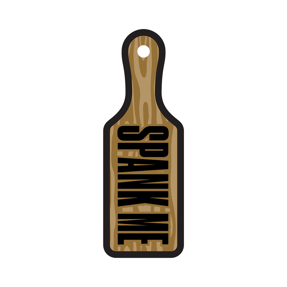 Wood Rocket Air Freshener Spank Me Paddle