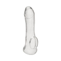 Blue Line 6.25 in. Transparent Penis Enhancing Sleeve Extension