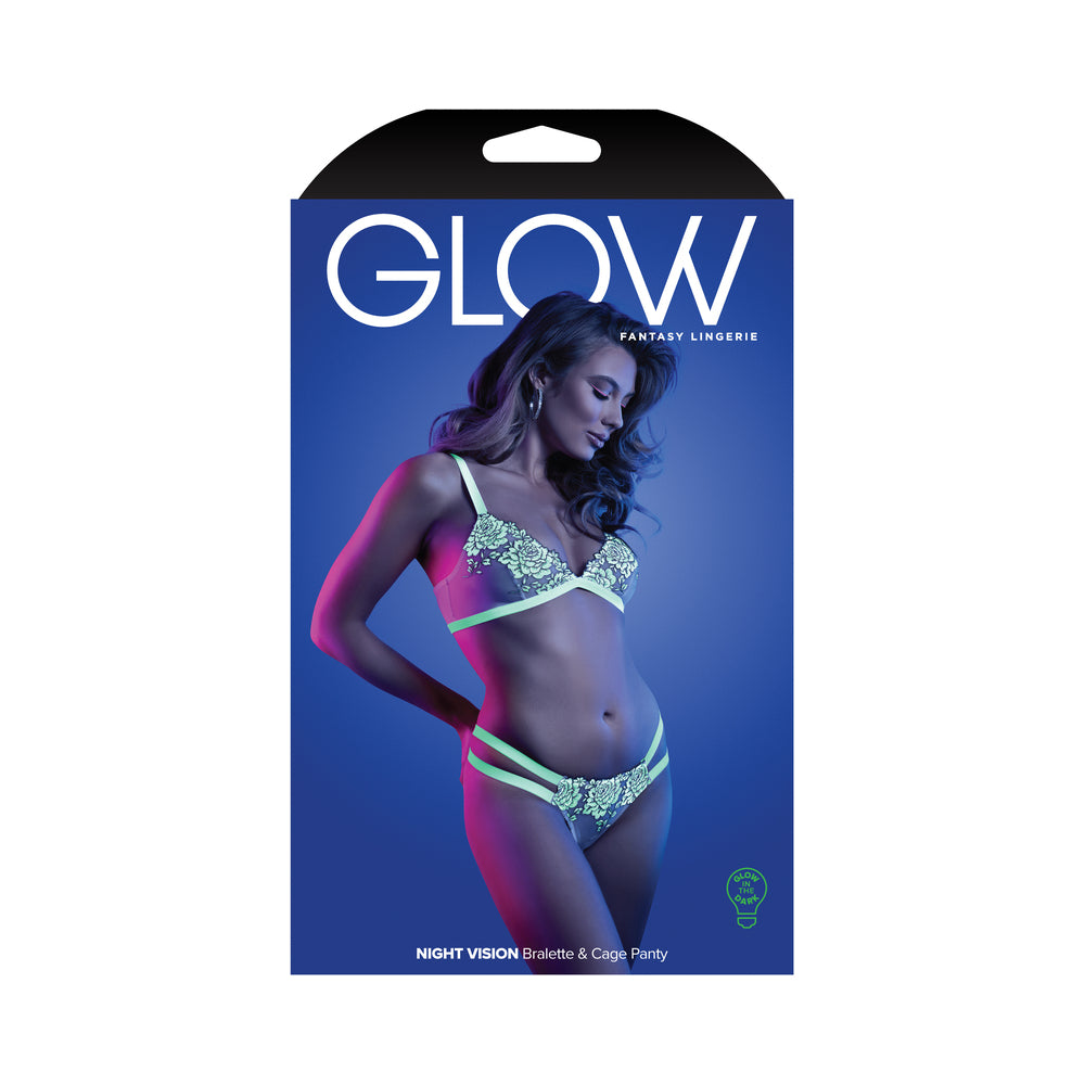 FL Glow Night Vision GITD BraletPanty SM