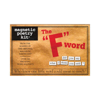 Magnetic Poetry Kit: The F Word