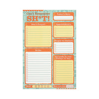 Can't Remember Shit Note Pad