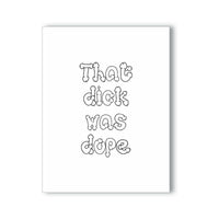 That Dick Was Dope Naughty Kard