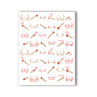 Boobies & Doobies Naughty Kard