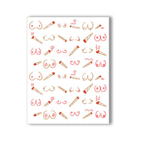 Boobies & Doobies Naughty Kard