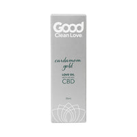 Good Clean Love Cardamom Gold CBD Love Oil 1 oz.