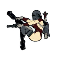 G&K Lady Hunter Enamel Pin