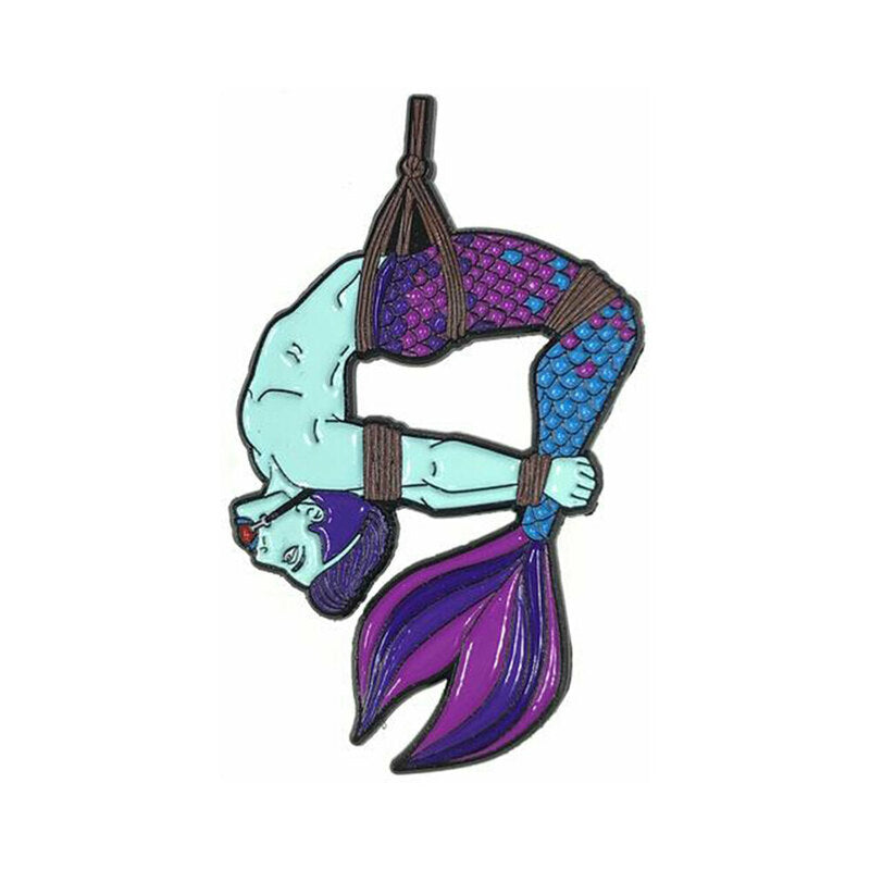 G&K Merman (Blue) Enamel Pin