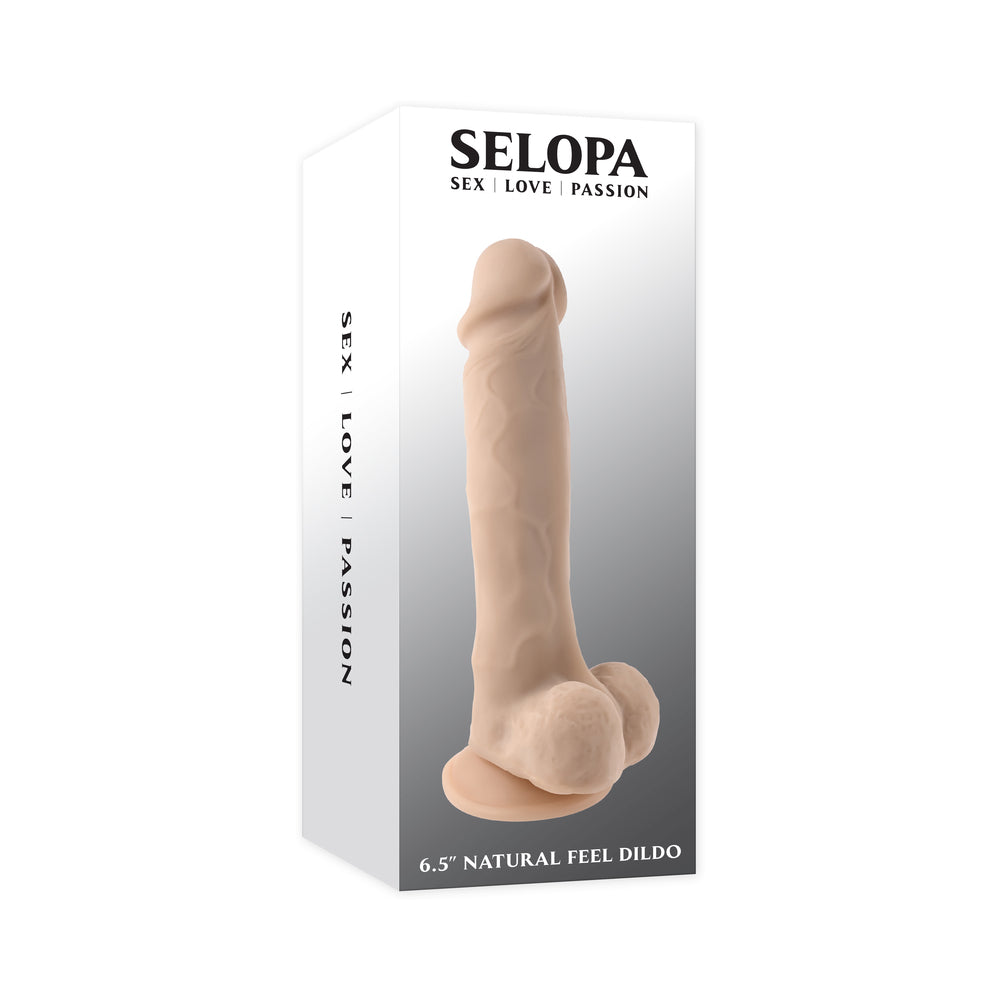 Selopa Natural Feel Dildo 6.5in Light