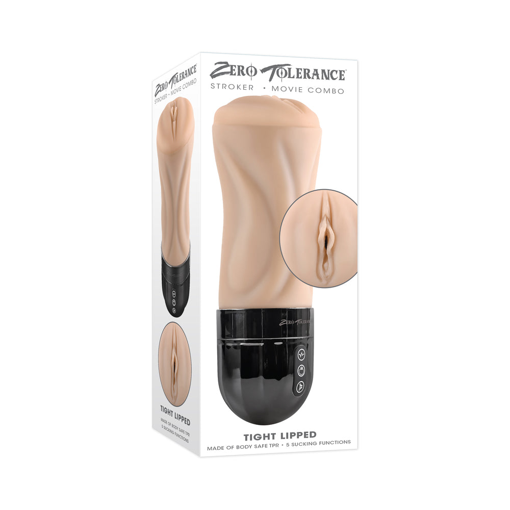 ZT Tight Lipped Recha Stroker w/Suct Lig