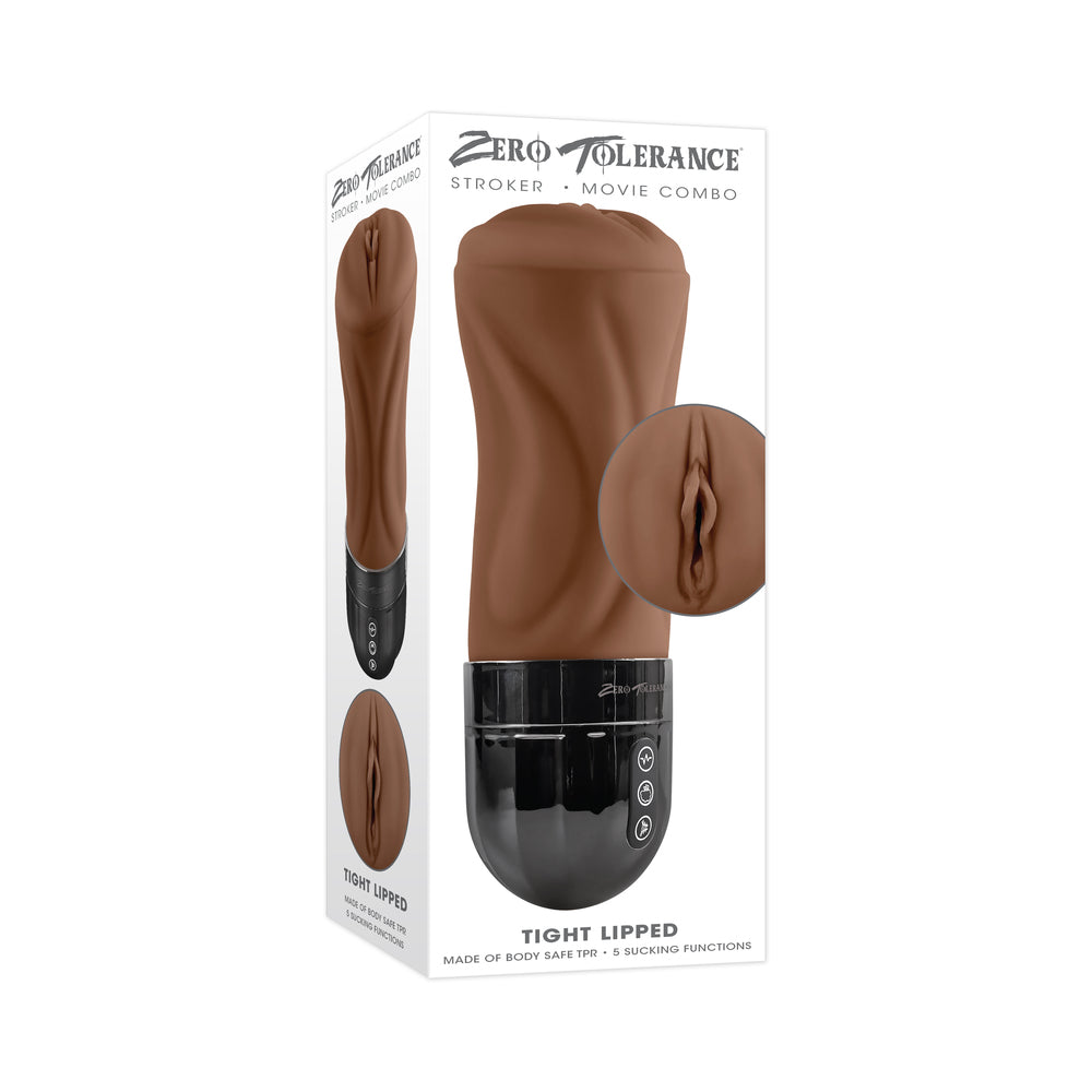 ZT Tight Lipped Recha Stroker w/Suct Dar