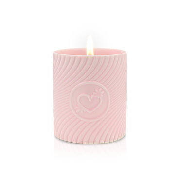 HighOnLove Pink Massage Candle Litchi Martini