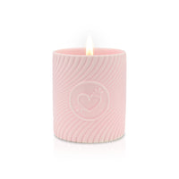 HighOnLove Pink Massage Candle Strawberries & Champagne