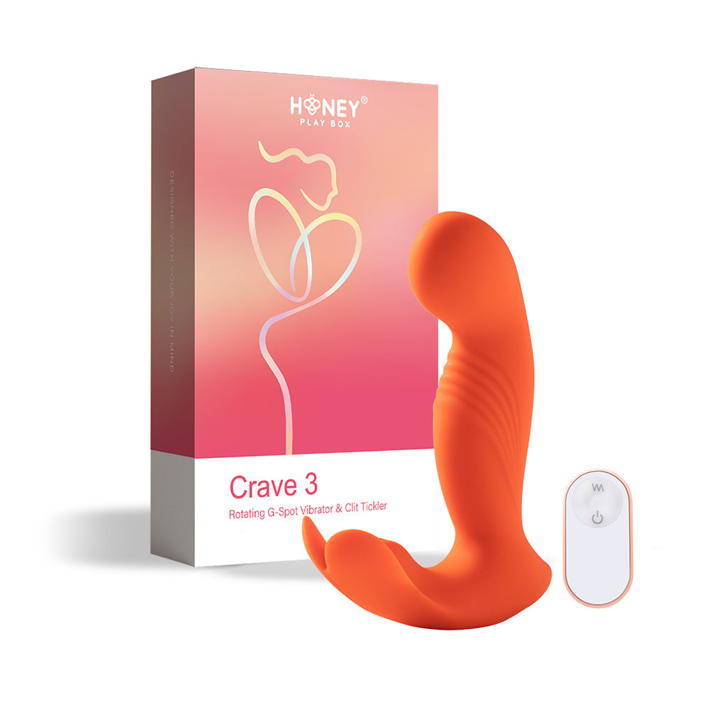 HPB Crave 3 G-spot Vibrator Orange