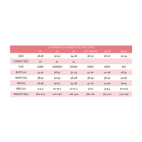 Dreamgirl Stretch Velvet and Embroidered Band Garter Slip and G-String Set Espresso 3XL