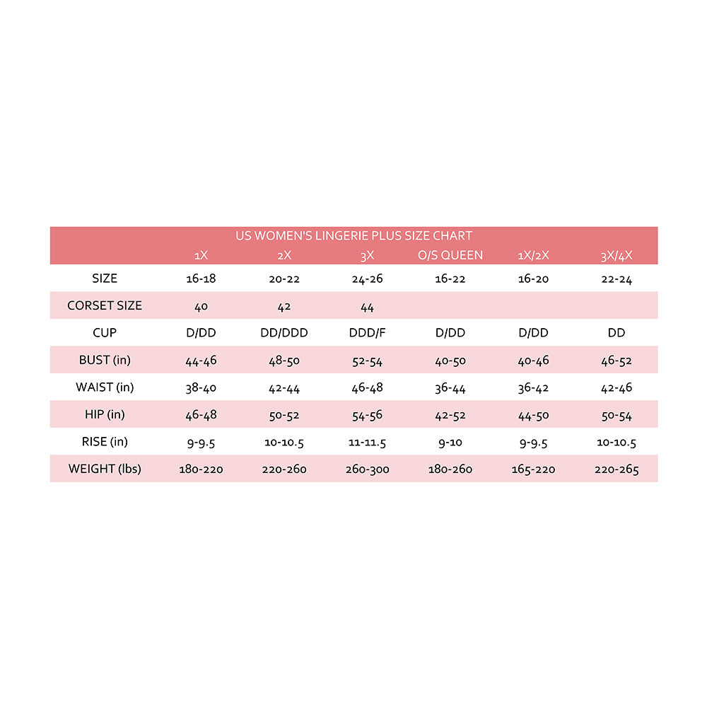 Dreamgirl Flocked Heart Stretch Mesh and Stretch Vinyl Halter Teddy Peony 2XL