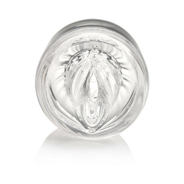 Mistress Double Shot Pussy and Ass Mini Masturbator Clear