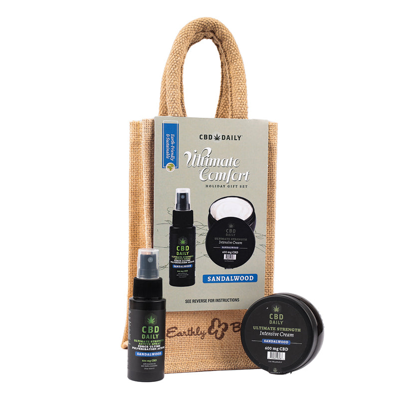 EB CBD Daily UltStr Sandalwood Gift Set