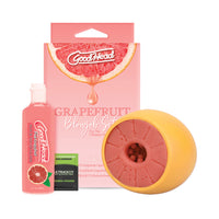 GoodHead Grapefruit Blowjob Set Yel Pink