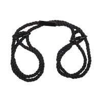 Merci Restrain 6mm Hemp Wrist or Ankle Cuffs Black
