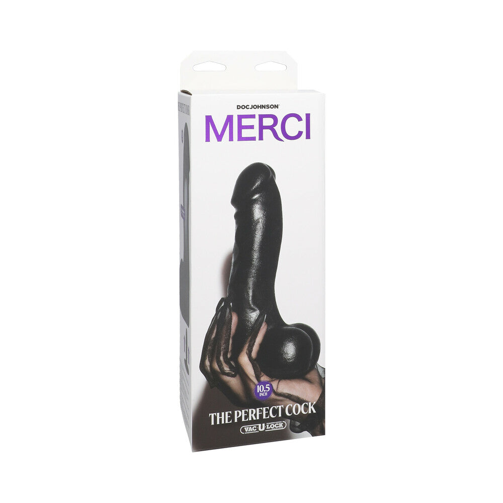 Merci Perfect Cock 10.5 w/RemVacULock Bk