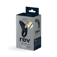 VeDO Rev Rechargeable Vibrating CRing Bk