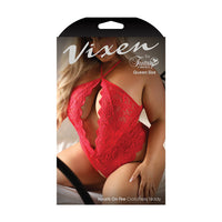 FL Vixen Hearts On Fire Pearl Teddy Q