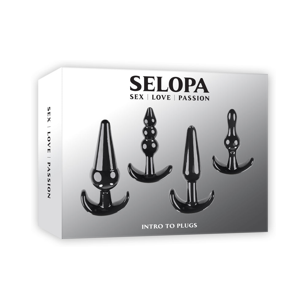 Selopa Intro To Plugs Anal Plug Set Bk