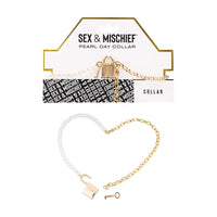 SS S&M Pearl Day Collar