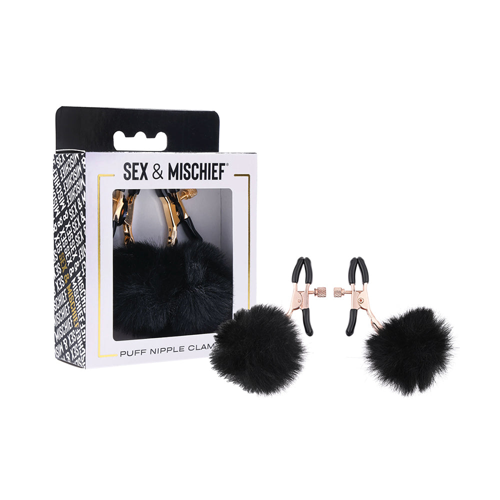 SS S&M Puff Nipple Clamps