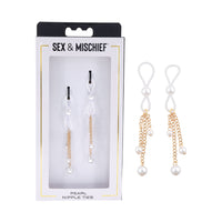 SS S&M Pearl Nipple Ties