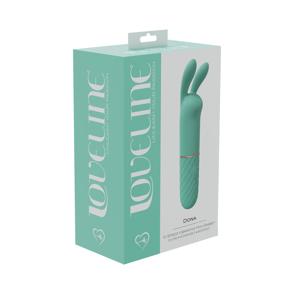 LoveLine Dona Vibrating MiniRabbit Green