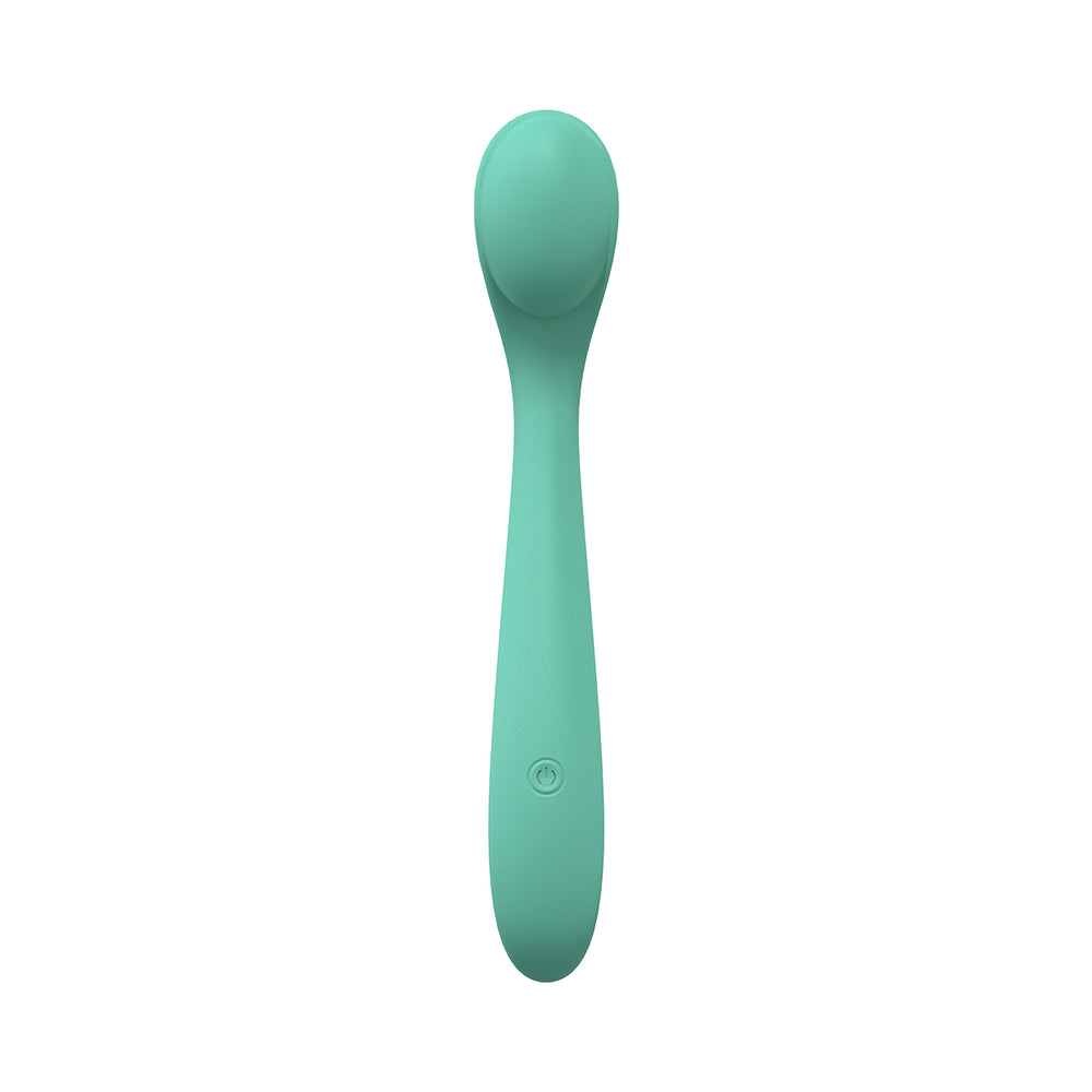 LoveLine Juicy 10 Speed Flexible Vibe Sealed Silicone Rechargeable Submersible Green