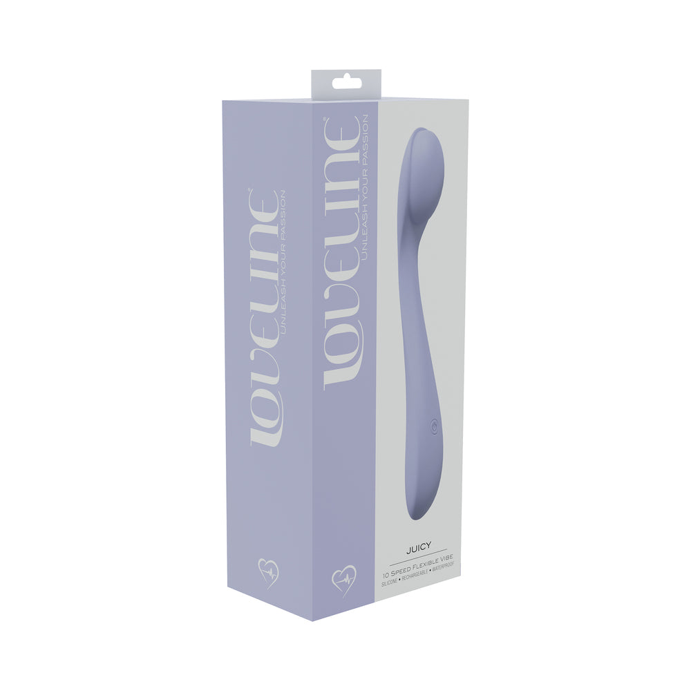 LoveLine Juicy 10 Speed FlexibleVibe Lav