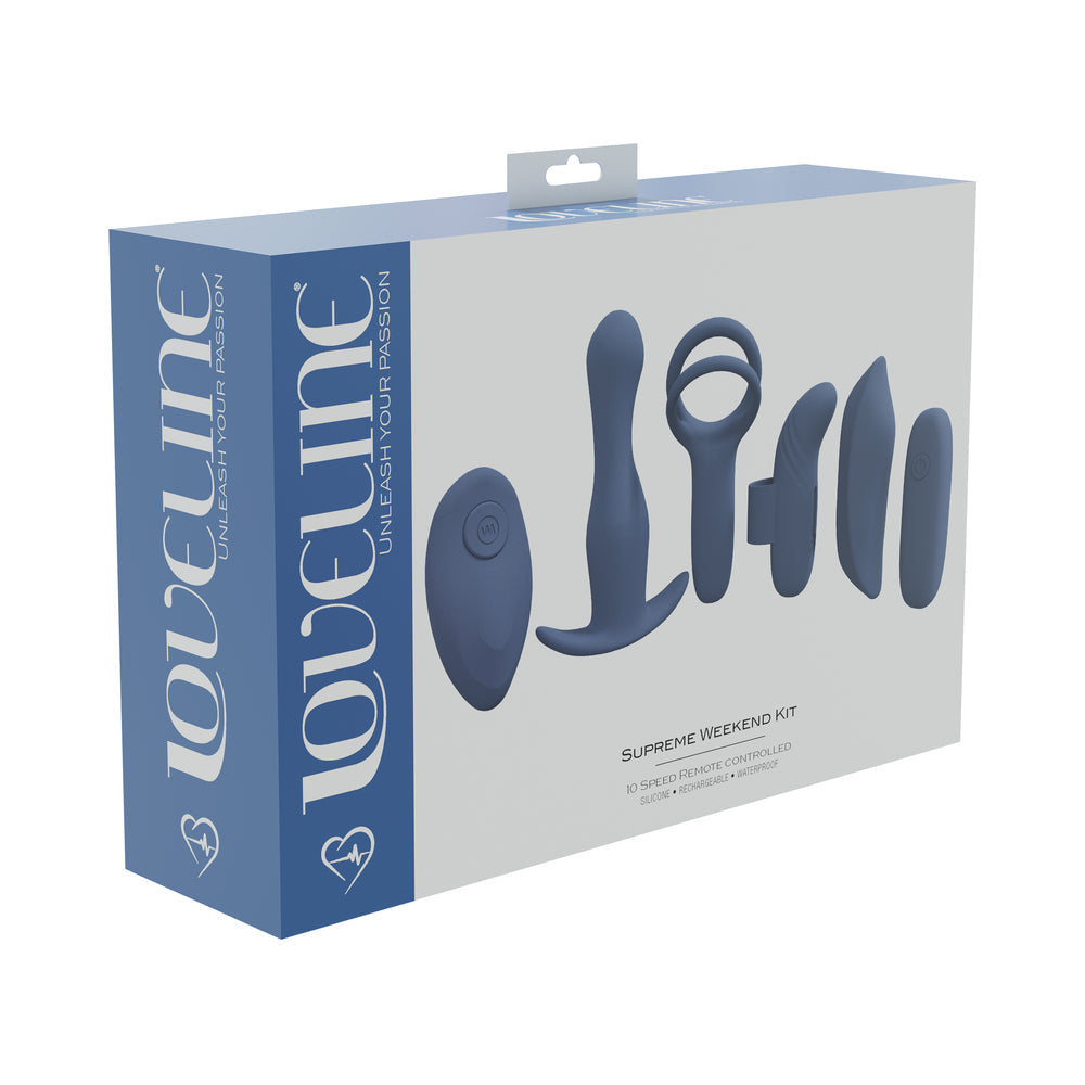 LoveLine Supreme Weekend Kit Blue/Grey