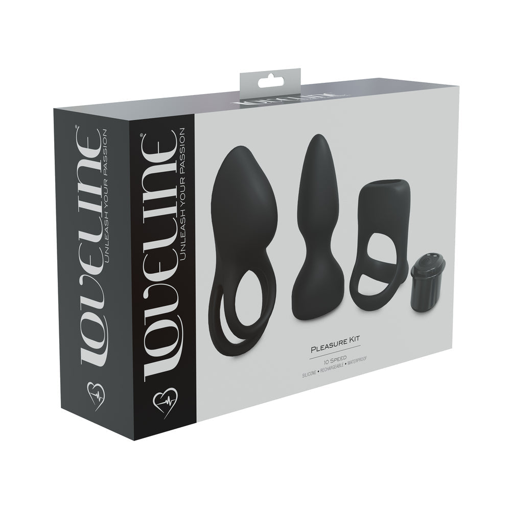 LoveLine Pleasure Kit 10 Speed Black