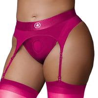 Ouch! Vibrating Strap-on Thong Pk XL/XXL