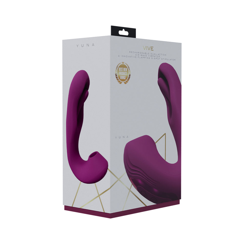 VIVE Yuna Airwave Vibr G-Spot Flap Pnk