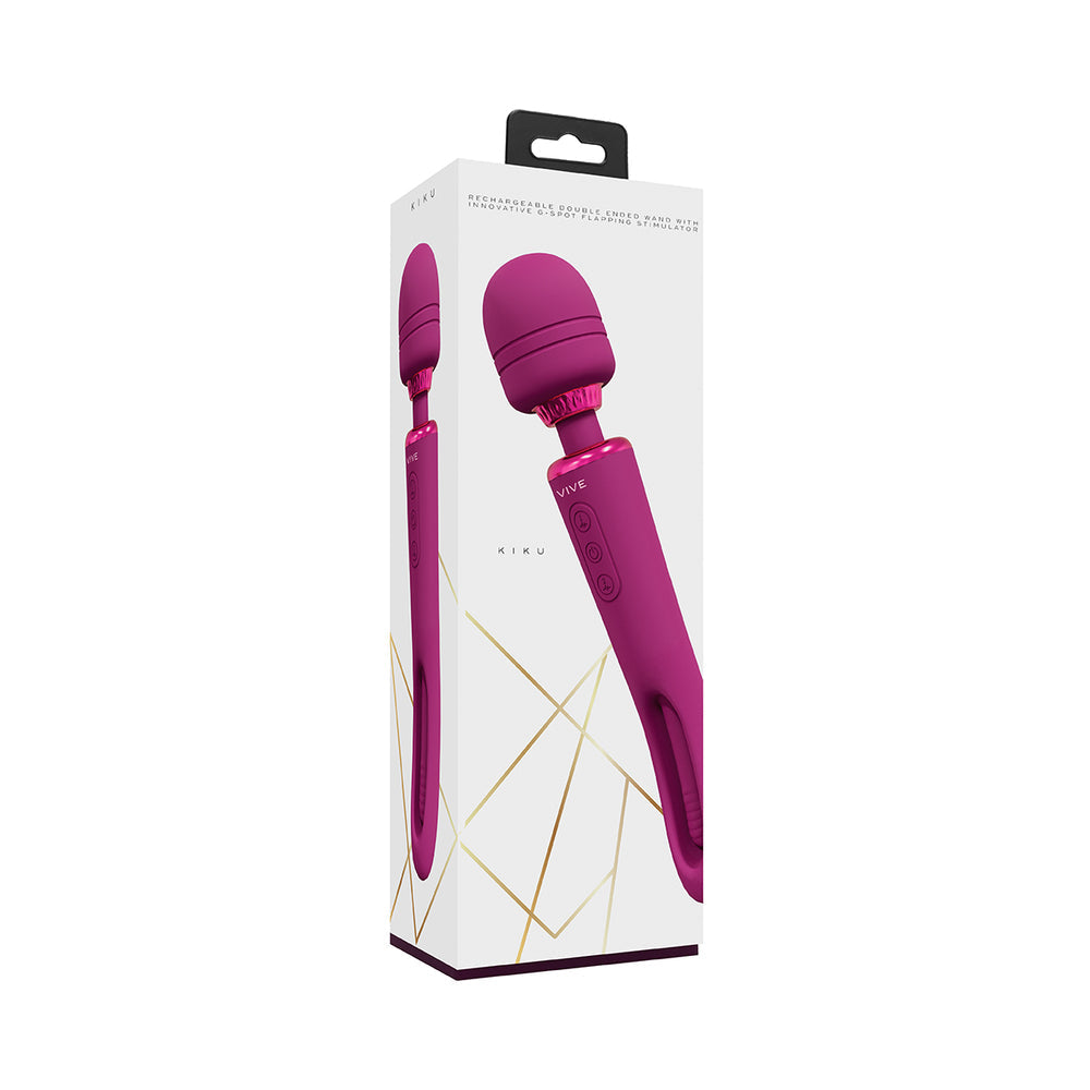 VIVE Kiku DoubleEnd Wand G-Spot Flap Pk