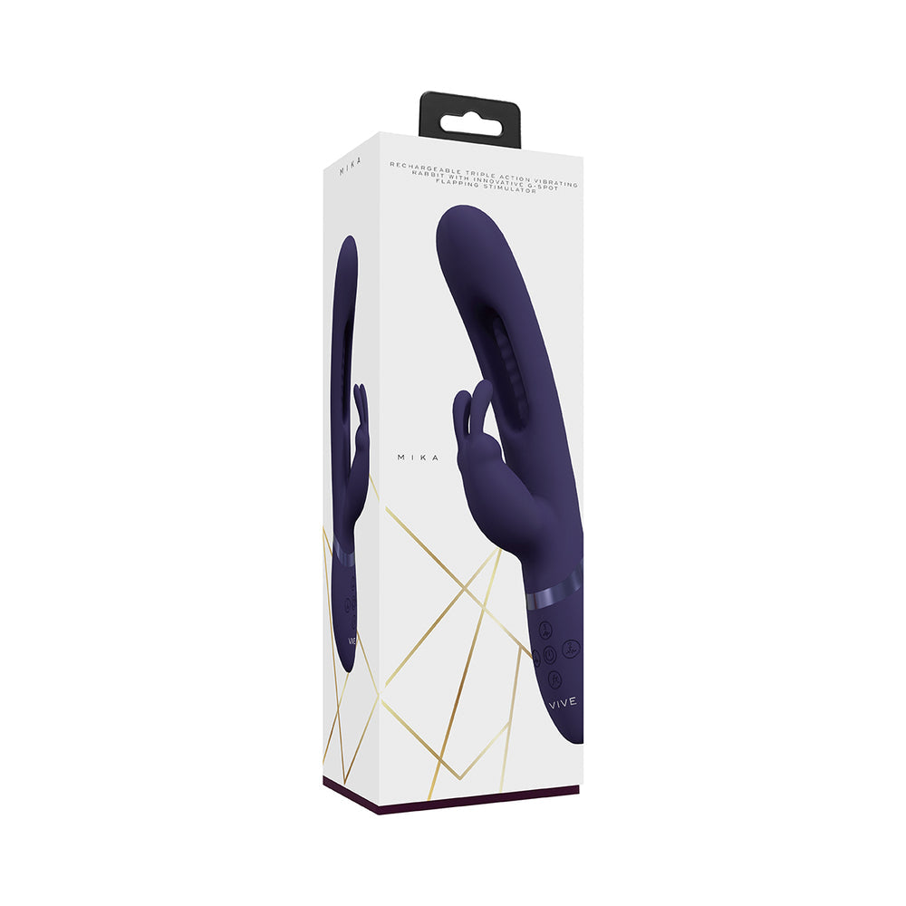 VIVE Mika Vibrat Rabbit G-Spot Flap Pur